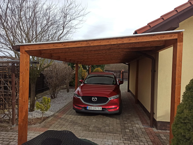 wiata samochodowa